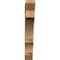 Ekena Millwork Balboa Slat Rough Sawn Bracket, Western Red Cedar, 4"W x 28"D x 28"H BKT04X28X28BOA06RWR - alternate 3